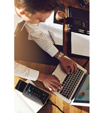 Crypto-Festplatte HS256 S3 in Betrieb