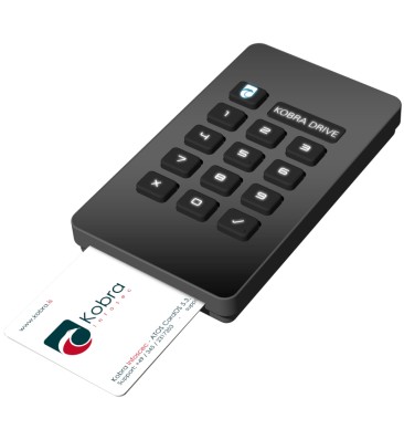 Kobra Drive VS mit Smartcard, Schrägansicht