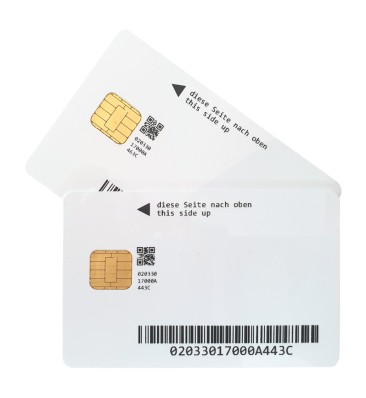 Smartcard Rückseite, 2 Stück