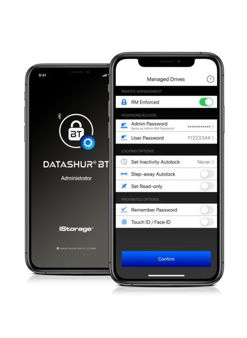 datAshur BT USB 3 256 bit (16 GB bis 64 GB)