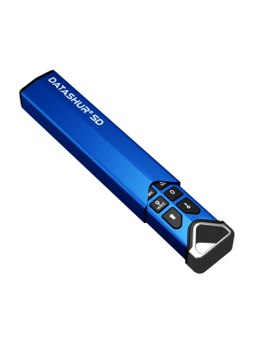 datAshur SD (32 GB bis 1 TB auf µSD-Karte) Doppelpack mit KeyWriter Software