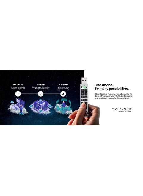 cloudAshur Verschlüsselungsmodul USB 3 256bit