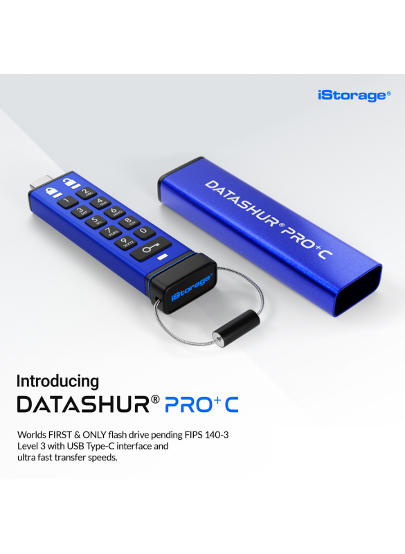 datAshur PRO+C USB 3 256 bit (32 GB bis 512 GB)