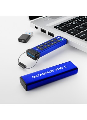 datAshur PRO+C USB 3 256 bit (32 GB bis 512 GB)