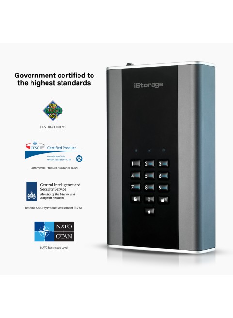 diskAshur DT2 und Zertifikat