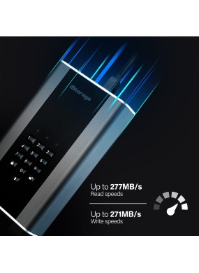 diskAshur DT2 Schreib- und Lesegeschwindigkeit