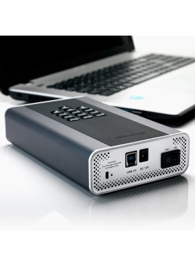 diskAshur DT2 Rückansicht