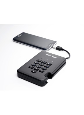 diskAshur PRO² SSD 256 bit Festplatte (128 GB bis 16 TB) - Classified - Graphite