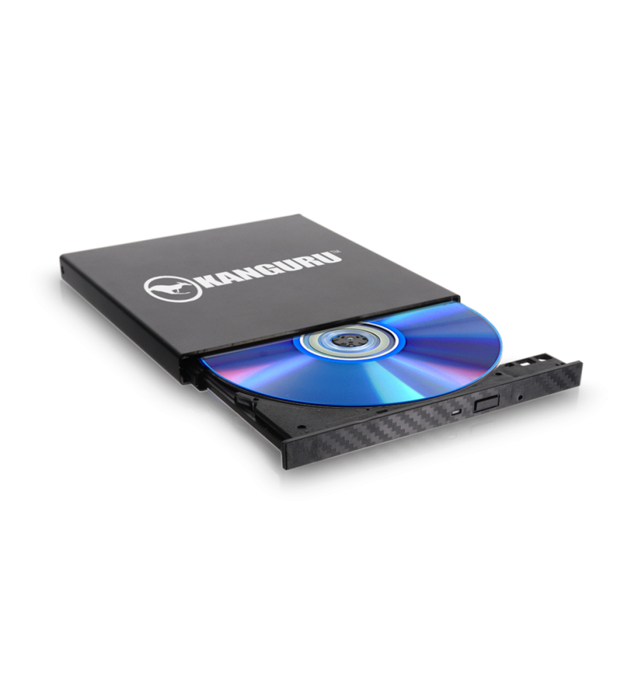 Externes Slim Blu-Ray R/W Laufwerk 6x, USB 3 - secure firmware