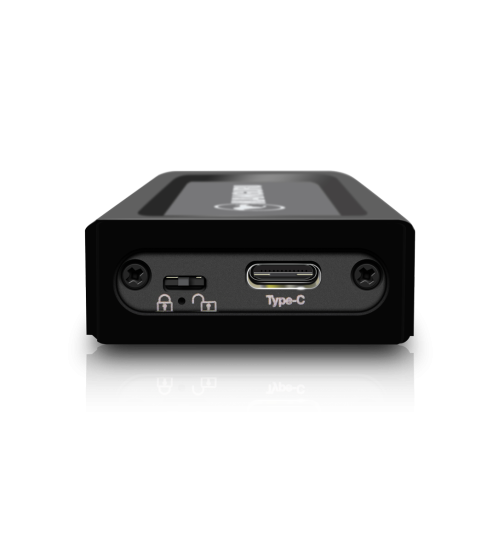 Ultralock USB-C M.2 NVMe SSD (1 TB bis 8 TB), mit Schreibschutz