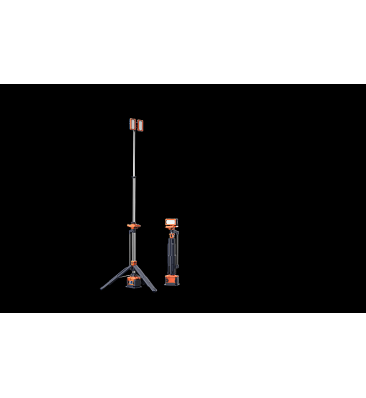 Akku-Lichtmast 3,1 m, 14.000 lm