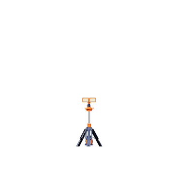 Akku-Lichtmast 2,3 m, 12.000 lm