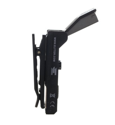 Leuchte aufgeklappt, Seitenansicht